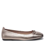 Baleriny - Baleriny Unisa Basmi F24 Złoty - miniaturka - grafika 1