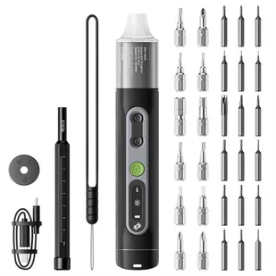 Hanboost ES01 35 In 1 Electric Screwdriver Set Cordless Precision Tool with Magnetic Bits Manual and Electric Modes 4 Torque - Multimetry - miniaturka - grafika 1