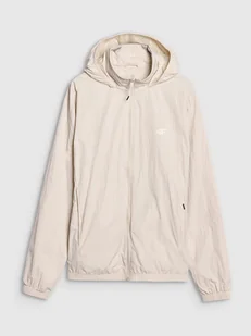 4F Kurtka przejściowa męska - beżowa 3XL - Kurtki i kamizelki sportowe męskie - miniaturka - grafika 1