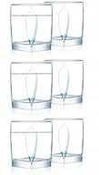 Szklanki - SZKLANKI NISKIE 6x 300 ml LUMINARC na soki napoje - miniaturka - grafika 1