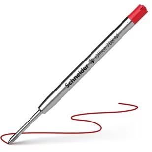 Office 708 M Zestaw 10 wkładów do długopisów czerwonych - Długopisy - miniaturka - grafika 1