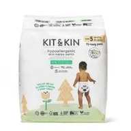 Pieluchy - Kit and Kin Biodegradowalne Pieluchomajtki Nappy Pants 5 (12-17 kg), Zebra/Lion 20 szt. - miniaturka - grafika 1