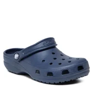 Klapki i japonki damskie - Crocs Klapki Classic 10001 Navy - miniaturka - grafika 1