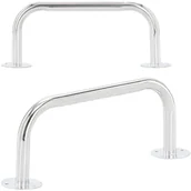 Meble fryzjerskie - Podnóżek fryzjerski podstawa antypoślizgowa chrom - miniaturka - grafika 1