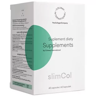 Colway International International SlimCol Suplement wspomagający odchudzanie 60 szt. - Odchudzanie i oczyszczanie - miniaturka - grafika 1