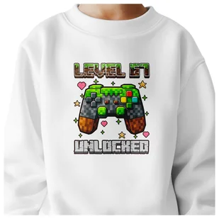 BLUZA DZIECIĘCA 67 SIX SEVEN VIRAL DLA CHŁOPCA DZIEWCZYNKI 110-116 - Bluzy dla dziewczynek BLUZA DZIECIĘCA 67 SIX SEVEN VIRAL DLA CHŁOPCA DZIEWCZYNKI 110-116 - Bluzy dla dziewczynek - miniaturka - grafika 1