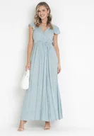 Sukienki - Miętowa Sukienka Jophiel - Born2be - miniaturka - grafika 1