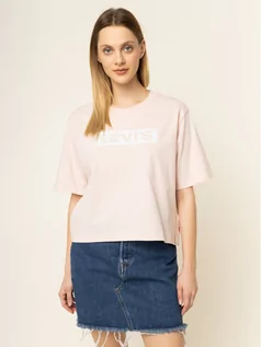 Koszulki i topy damskie - Levi's T-Shirt Graphic Parker Tee 85634-0008 Różowy Regular Fit - grafika 1