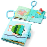 Zabawki sensoryczne - Babyono Sea World Książeczka Sensoryczna Edukacyjna 0m+ - miniaturka - grafika 1