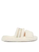 Kapcie damskie - Tommy Hilfiger Kapcie Hilfiger Fur Slipper FW0FW08854 Biały - miniaturka - grafika 1