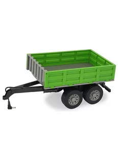 Jamara Przyczepka w kolorze zielonym do traktora - 6+ - Zabawki zdalnie sterowane - miniaturka - grafika 1