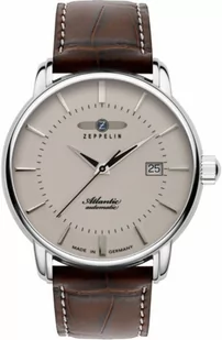 Zegarek Zeppelin Atlantic 8452-5 Automatik Beżowy 260204-uniw - Zegarki męskie - miniaturka - grafika 3