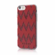 Etui i futerały do telefonów - Guess Etui hard GUHCP7CGRE do iPhone 7 czerwone BRA004632 - miniaturka - grafika 1