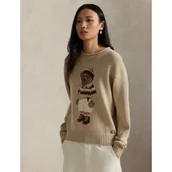 Swetry damskie - POLO RALPH LAUREN Sweter | Relaxed fit - miniaturka - grafika 1