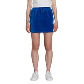 Spódnice - Spódnica damska Adidas x Jeremy Scott welurowa niebieska-XS - miniaturka - grafika 1