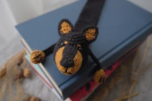 Zakładka do Książki DOBERMAN - Zakładki do książek - miniaturka - grafika 1