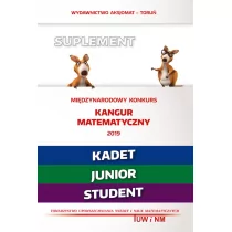 Matematyka z wesołym kangurem Suplement 2019 Kadet/Junior/Student) - Matematyka - miniaturka - grafika 1