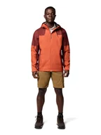 Kurtki i kamizelki sportowe męskie - Columbia Kurtka funkcyjna "Inner Limits III" w kolorze pomarańczowym - miniaturka - grafika 1