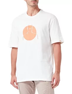 Koszulki męskie - Blend Męski T-shirt, 110602/Snow biały, XXL - grafika 1