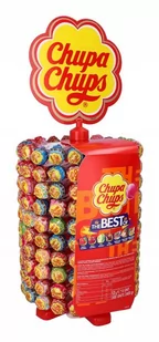 ﻿Lizaki Chupa Chups Stojak 200 sztuk Mix Smaków - Gumy do żucia, lizaki, dropsy - miniaturka - grafika 1