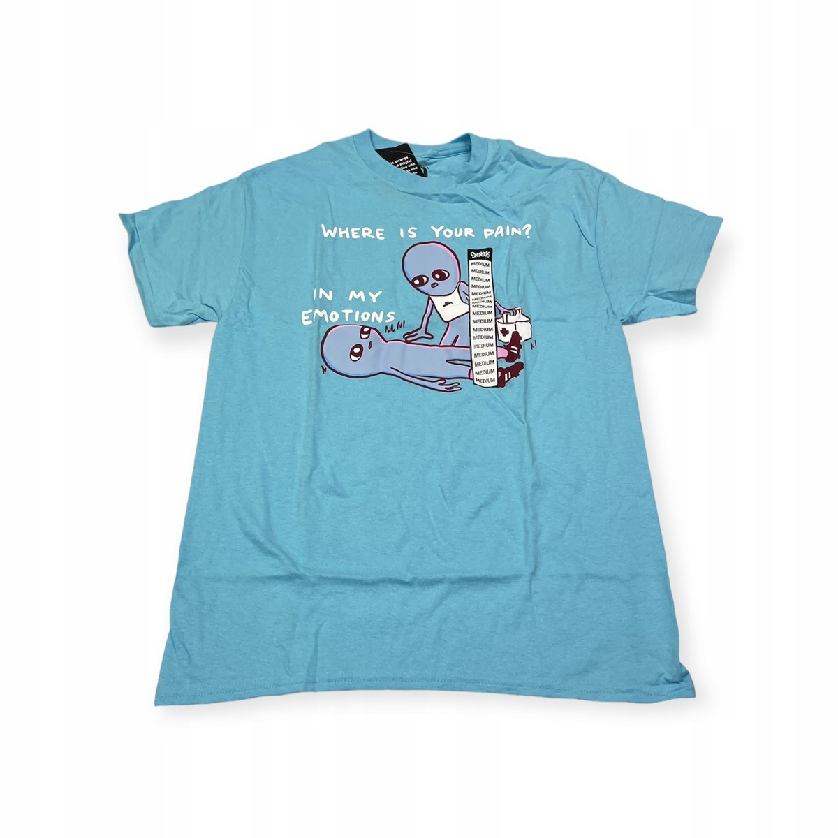 Koszulka T-shirt męski okrągły dekolt SPENCER'S STRANGE PLANET M