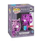 Figurki dla dzieci - Funko POP! Art Series, figurka kolekcjonerska, Batman, Catwoman, 62 - miniaturka - grafika 1