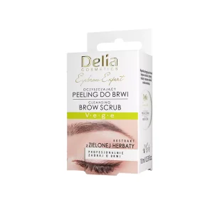 Delia Peeling do brwi Oczyszczający 10 ml - Peelingi i scruby do twarzy - miniaturka - grafika 1