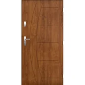 Drzwi zewnętrzne - Drzwi zewnętrzne EFEZ Złoty dąb 80 prawe - miniaturka - grafika 1