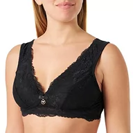 Biustonosze - Emporio Armani Women's Eternal Lace Biustonosz Kobiety Biustonosz, Czarny, XS - miniaturka - grafika 1