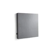 Płyty i maty izolacyjne - Panel akustyczny POLY, kwadratowy, 600x600x56 mm, ścienny, jasnoszary - miniaturka - grafika 1