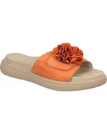 Klapki i japonki damskie - KLAPKI RIEKER - 900161-62 ORANGE - Rieker - miniaturka - grafika 1