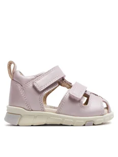 ECCO Sandały 76113160686 Fioletowy - Buty dla dziewczynek - miniaturka - grafika 1
