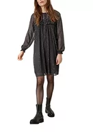 Sukienki - Q/S designed by - s.Oliver Damska sukienka krótka, luźna, szary/czarny., 36 PL - miniaturka - grafika 1