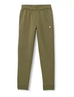 Spodenki męskie - Champion Legacy Authentic Pants Powerblend Fleece C-Logo Rib Cuff męskie spodnie dresowe, Zielona Trzcina Karabinowa, XS - miniaturka - grafika 1