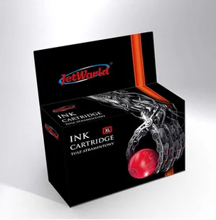 Tusz JetWorld JWI-C300RN Canon PFI300R zamiennik PFI-300R (4199C001) red - Tusze zamienniki - miniaturka - grafika 1