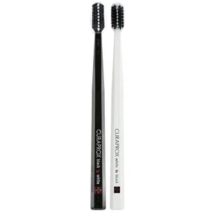 Curaden wersja BLACK IS WHITE CS 5460 ultra soft 2-pack - Szczoteczki do zębów - miniaturka - grafika 1