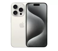 Telefony komórkowe - Apple iPhone 15 Pro Max 5G 512GB Dual Sim Biały - miniaturka - grafika 1