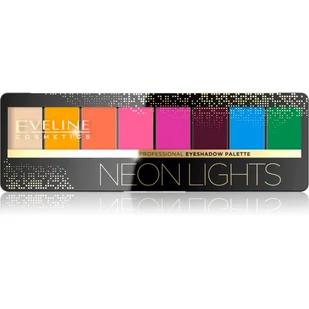 Eveline Neon Lights Paleta Cieni Do Powiek 8G - Cienie do powiek - miniaturka - grafika 1
