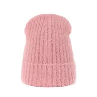 Czapki damskie - Czapka Milusińska Light Pink Jasny Róż (Rozmiar Uniwersalny) - miniaturka - grafika 1