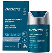 Kremy do twarzy - Krem do twarzy Babaria Men Anti Aging Moisturizer Skinage 50 ml (8410412100489) - miniaturka - grafika 1