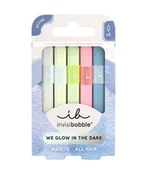Ozdoby do włosów - Invisibobble HAIR TIE Glow in the Dark 5pc Gumka do włosów 5 szt. - miniaturka - grafika 1