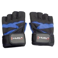 Rękawice do ćwiczeń - HMS RĘKAWICZKI DO ĆWICZEŃ CZARN-NIEB ROZM XXL 17-63-214 - miniaturka - grafika 1