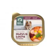 Mokra karma dla psów - Pure Nature Dog Huhn Lachs - kurczak i łosoś z dynią dla dorosłych psów 150 g - miniaturka - grafika 1