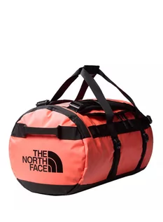 Torby podróżne - Torba  / plecak The North Face Base Camp Duffel M - retro orange / tnf black - grafika 1