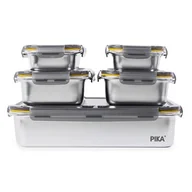 Pojemniki kuchenne - Zestaw pojemników na żywność PIKA PKSET5 (5 szt.) - miniaturka - grafika 1