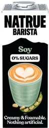 Napój, mleko sojowe wegańskie bez cukru Soy Drink 1l - Natrue Barista - Mleko - miniaturka - grafika 1