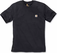 Odzież robocza - Carhartt Koszulka Workwear Pocket SS Black - miniaturka - grafika 1
