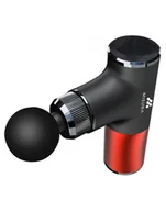 Masażery - Misura Pistolet Do Masażu MB3 Red/Black - miniaturka - grafika 1
