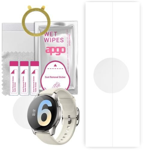 1x folia hydrożelowa ochronna do Vivo Watch 2 - apgo Smartwatch Hydrogel Protection Ochrona na ekran smartwatcha