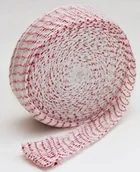 Artykuły masarskie - Siatka do wędlin classic 150/48  50 m biało-czerwona - miniaturka - grafika 1